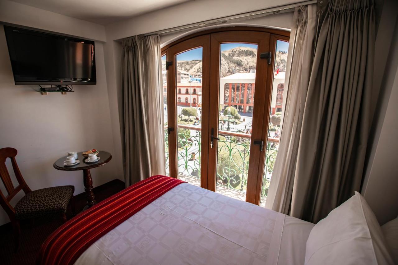 Hotel Hacienda Plaza De Armas ปูโน ภายนอก รูปภาพ