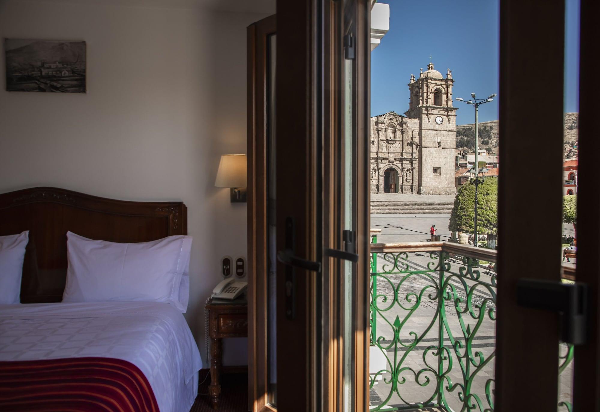 Hotel Hacienda Plaza De Armas ปูโน ภายนอก รูปภาพ